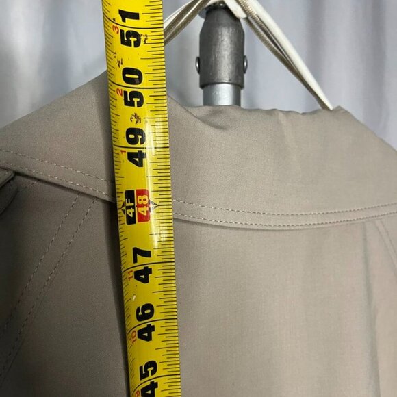 Mango Wanna Oversize Trench Coat Beige Ecru Women’s M - Picture 10 of 16